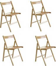 ITALIADOC SET 4 SEDIE IN LEGNO