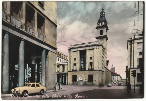 Torino piazzetta delle - -,