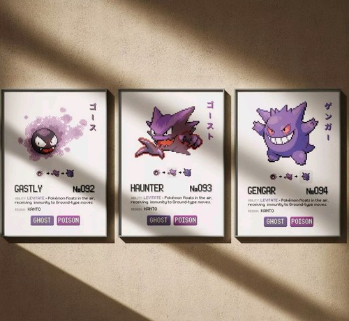 Set gengar evoluzioni - set, 3