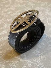 Fendi Men Belt Limited Edition Selleria Deerskin Brown New Cintura Uomo Cervo