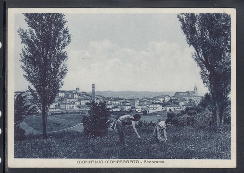 Cartolina moncalvo monferrato - cartolina,