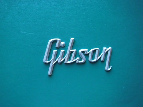 Gibson silver logo - silver,