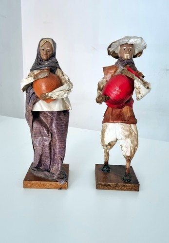 Coppia vintage sculture