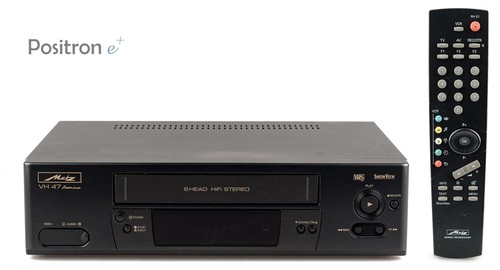 Videoregistratore vhs metz - videoregistratore,