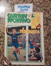 Guerin Sportivo 49 1981 Campionato Poster Collovati Inter Fiorentina Eurogol