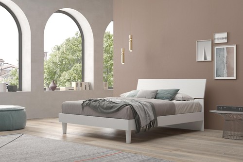 Letto matrimoniale con - matrimoniale,
