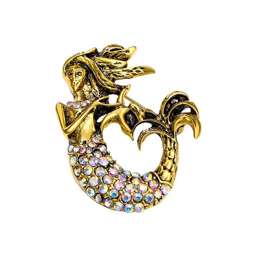 Bellissima spilla sirena
