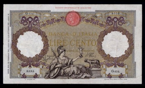 100 lire capranesi - 100,