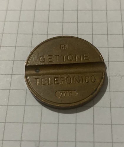 Gettone telefonico 7711 - gettone,