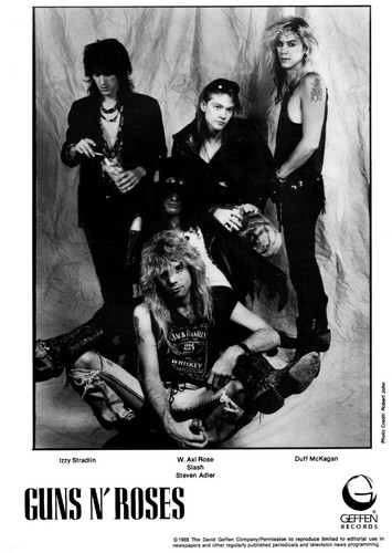Guns roses promo photo - photo,