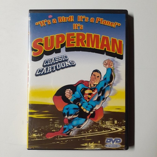 Superman dvd classic cartoons - superman,