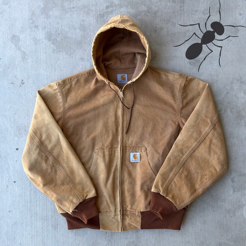 Carhartt brown hooded - , active
