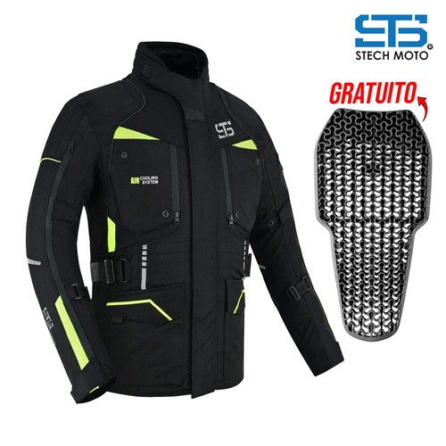 Moto giacca tessuto - s-tech, st