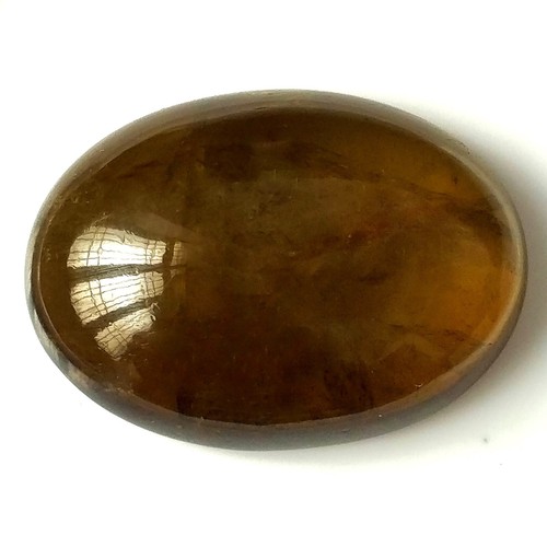 Cabochon tormalina verde - , oliva