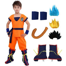 Halloween Per Adulti Bambini Abiti Son Goku Gui Carnevale Anime Cosplay Costumi