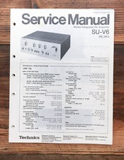 Technics SU-V6 Amplificatore