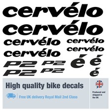 Decalcomanie bici Cervelo P2 o