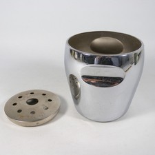 SECCHIELLO CESTELLO PORTA GHIACCIO BARMAN COCKTAIL ACCIAIO ALESSI ALFRA VINTAGE