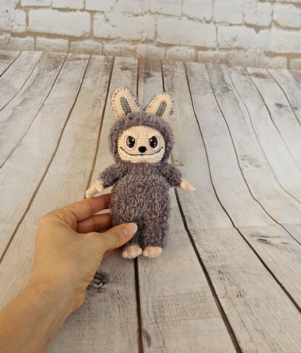 Labubu amigurumi mostro - labubu,