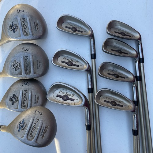 Wilson prostaff set completo - wilson,