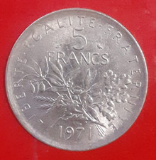 5 FRANC SEMEUSE 1971 GROS ZERO