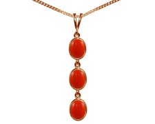 9ct Oro Rosa Naturale Pesca