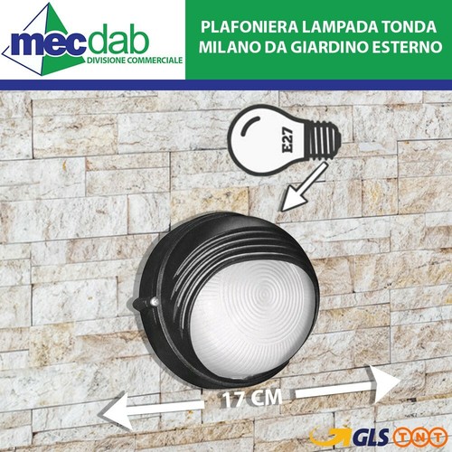 Plafoniera lampada tonda - plafoniera,