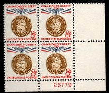 ALLY'S STAMPS US Plate Block