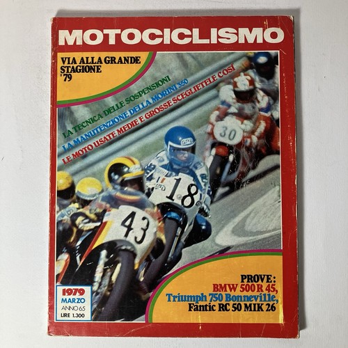 Rivista motociclismo marzo - rivista,