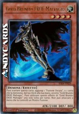 GOLD BRUNITO EROE MALVAGIO (Evil Hero Adusted Gold) • Ultra R • RA04 IT029 • 1Ed
