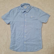 Timberland Camicia Uomo S Blu