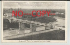 CAMPOSANTO(MODENA) IL PONTE SUL PANARO VISTO DALLA TORRE FERRARESI-FG -VG. 1941