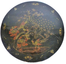 Tavolo Raro In Lacca Dipinta