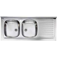 XER - Lavello Inox 2 Vasche