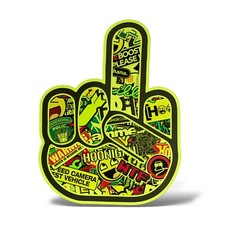 Sticker bomb dito medio - bomb,
