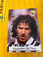 FIGURINA RARA CALCIO FLASH ALESSANDRO DEL PIERO JUVENTUS 1995-96 N°123 NUOVA