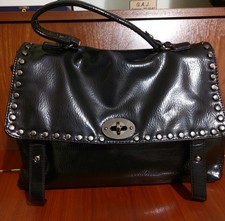 Borsa Donna A Mano In Vernice Nera