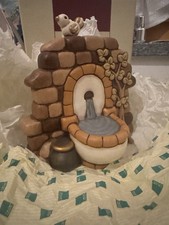 Fontana con uccellino della - uccellino,