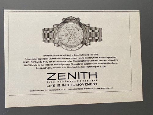 Zenith rainbow primero - zenith,