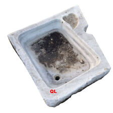 Antico vecchio Lavandino vasca in vero Marmo lavello da bagno originale  ql