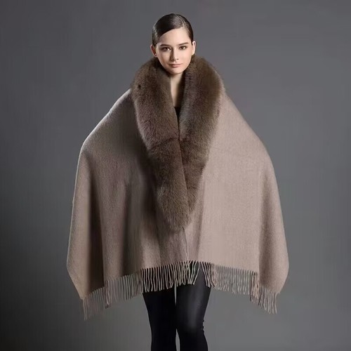 Poncho donna lana mantello