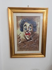 MUSSOLINI ROMANO -olio su tela