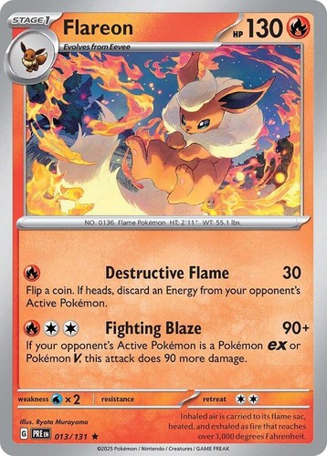 Flareon reverse - flareon, (013/131)