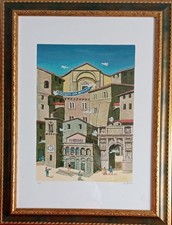 "Benevento città spettacolo" - Opera serigrafica di Norberto Proietti