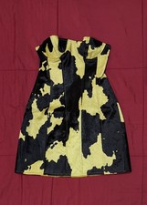 Abito in pelle effetto