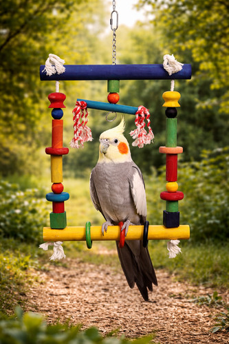 Mega altalena per uccelli - per,