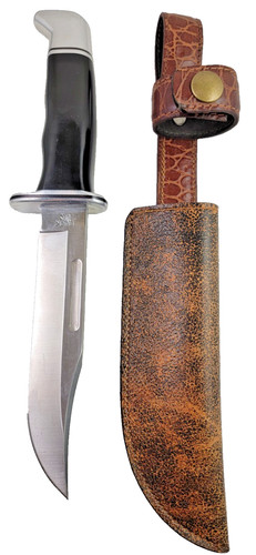 Fodero coltello pelle - , buck