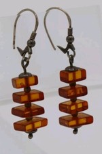 Orecchini Vintage In AMBRA E