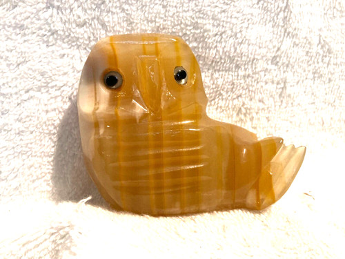 Statuina gufo giallo
