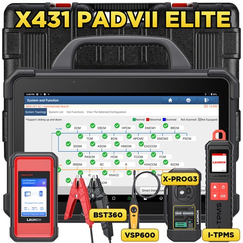 Launch x431 pad vii - launch, 7